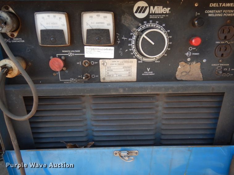 image for item FU9763 Miller Deltaweld 450 welder