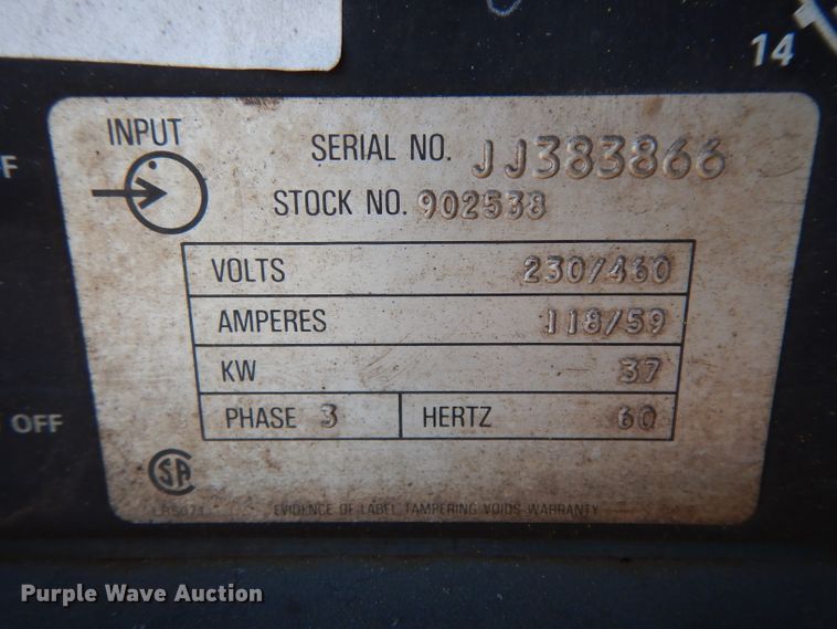 image for item FU9763 Miller Deltaweld 450 welder