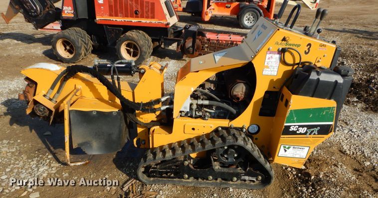 image for item FY9015 2015 Vermeer SC30TX stump grinder