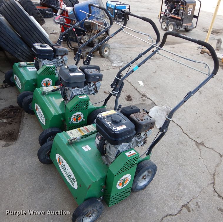 (3) Billy Goat PR600S verticutters in Paola, KS | Item FY9023 sold ...