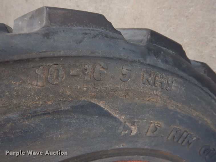 image for item FY9026 (4) 10x16.5 foam-filled tires