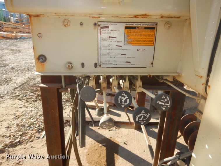 image for item FY9037 National Crane N-85 crane