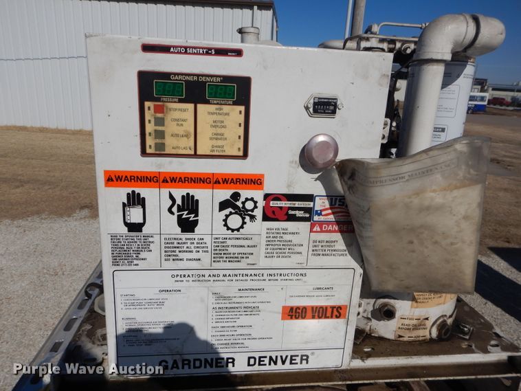 image for item FY9040 Gardner Denver EBE99K air compressor