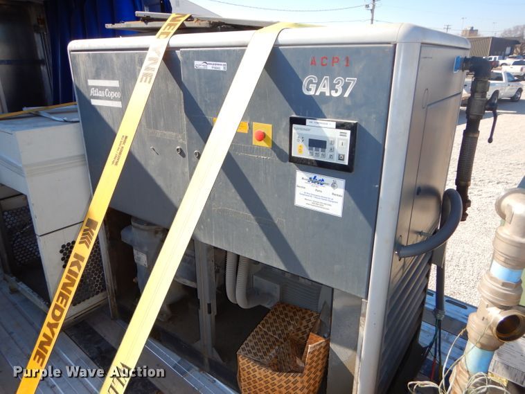 image for item FY9043 1999 Atlas Copco GA37 air compressor