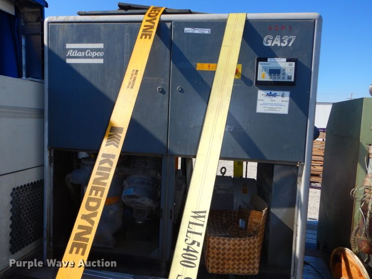 image for item FY9043 1999 Atlas Copco GA37 air compressor