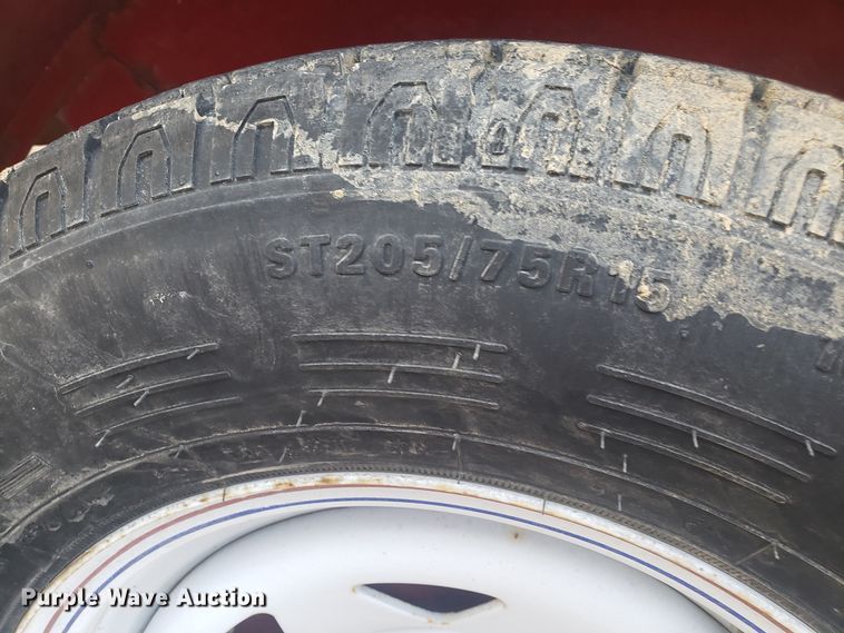 image for item GA9485 2011 Texas Bragg utility trailer