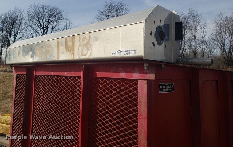 image for item GA9485 2011 Texas Bragg utility trailer