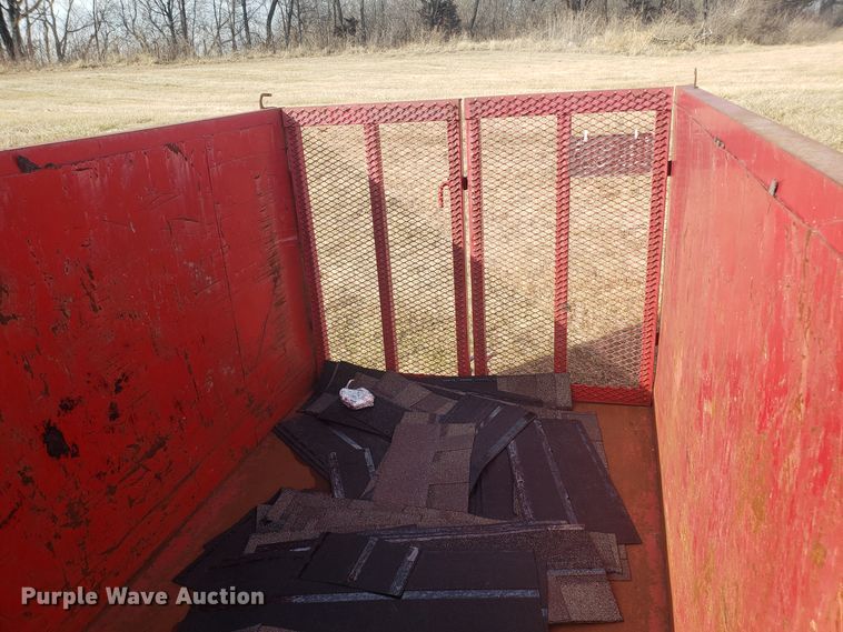 image for item GA9485 2011 Texas Bragg utility trailer