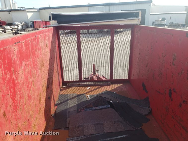 image for item GA9485 2011 Texas Bragg utility trailer