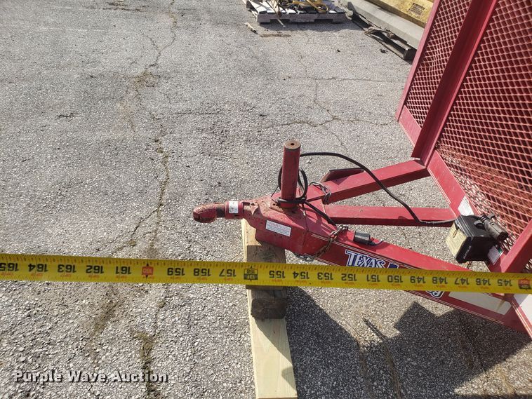 image for item GA9485 2011 Texas Bragg utility trailer