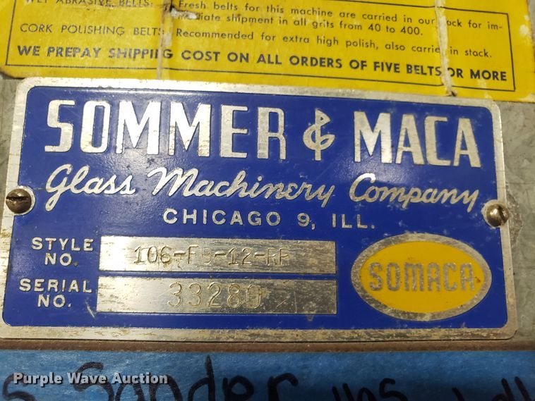 image for item GA9498 Sommer & Maca glass sander