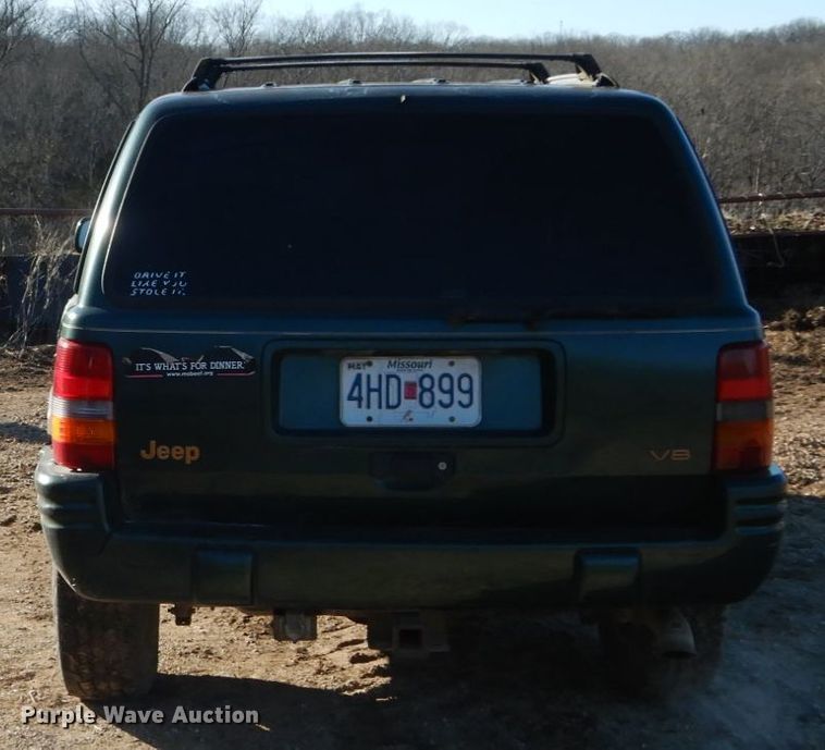 image for item GB9800 1996 Jeep Grand Cherokee SUV