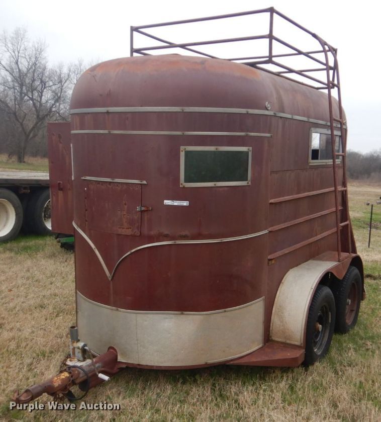 image for item GD9047 Shop built horse trailer