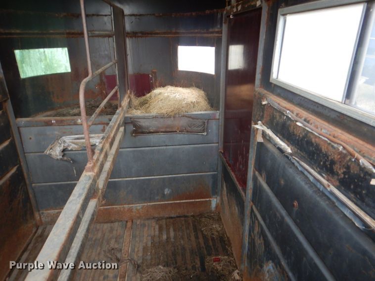 image for item GD9047 Shop built horse trailer