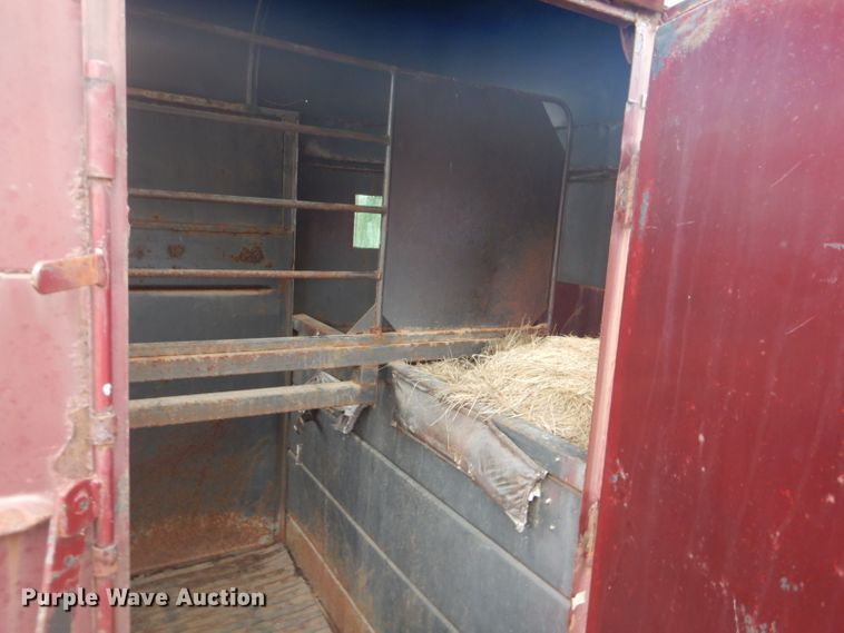 image for item GD9047 Shop built horse trailer