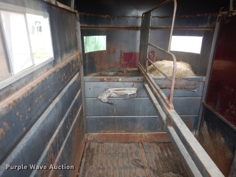 image for item GD9047 Shop built horse trailer