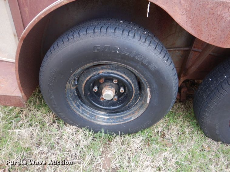 image for item GD9047 Shop built horse trailer