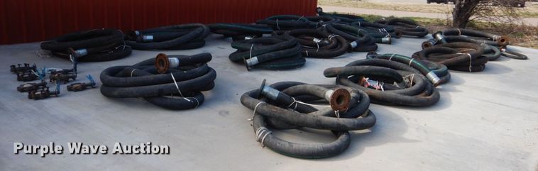 image for item GD9119 (18) sections of 4" water suction hose