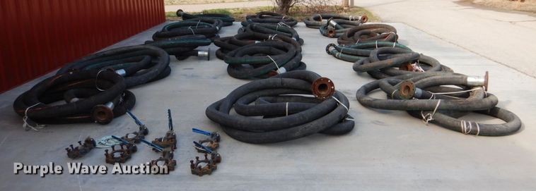 image for item GD9119 (18) sections of 4" water suction hose