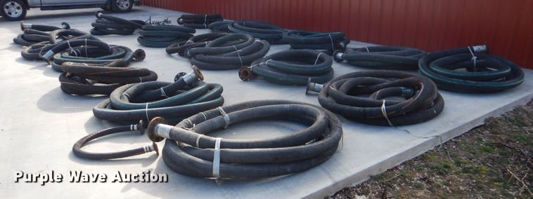 image for item GD9119 (18) sections of 4" water suction hose