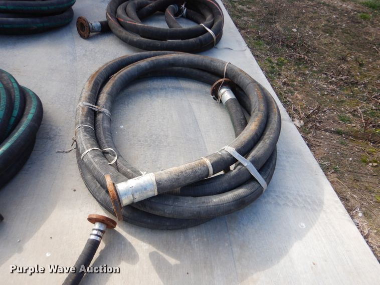 image for item GD9119 (18) sections of 4" water suction hose