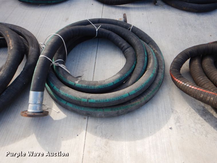 image for item GD9119 (18) sections of 4" water suction hose