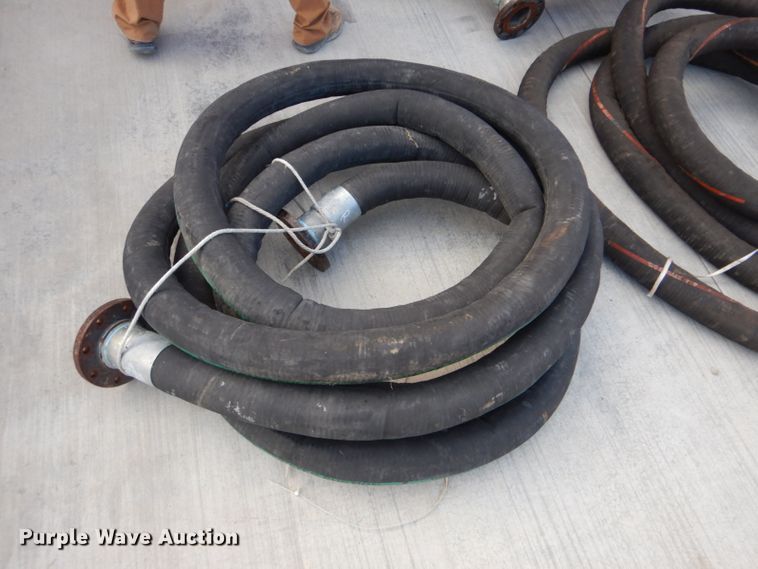 image for item GD9119 (18) sections of 4" water suction hose