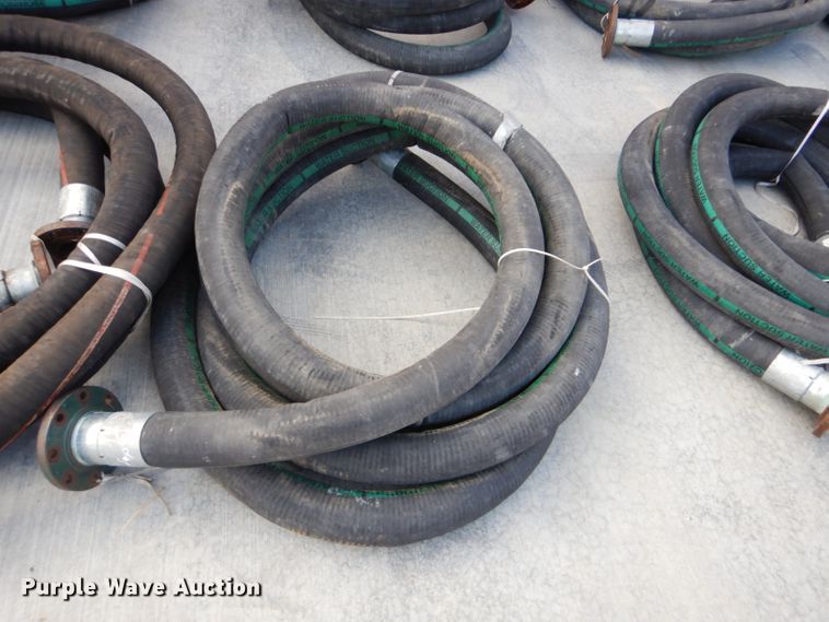 image for item GD9119 (18) sections of 4" water suction hose