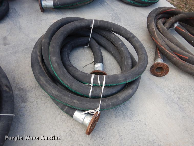 image for item GD9119 (18) sections of 4" water suction hose