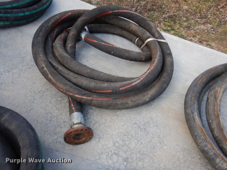 image for item GD9119 (18) sections of 4" water suction hose