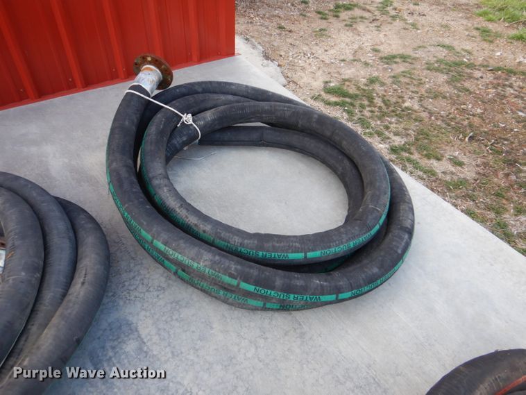 image for item GD9119 (18) sections of 4" water suction hose