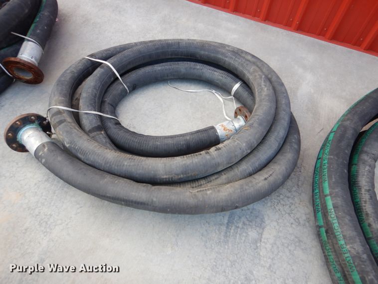 image for item GD9119 (18) sections of 4" water suction hose