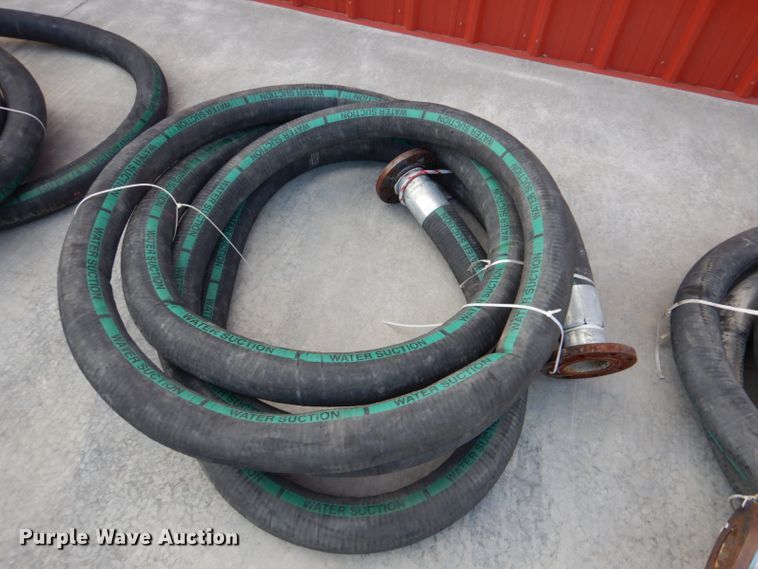 image for item GD9119 (18) sections of 4" water suction hose