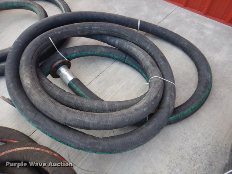 image for item GD9119 (18) sections of 4" water suction hose