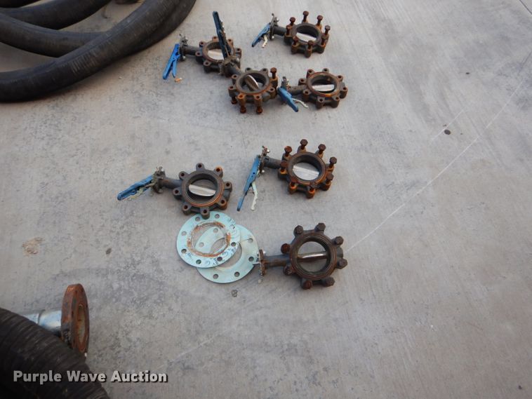 image for item GD9119 (18) sections of 4" water suction hose