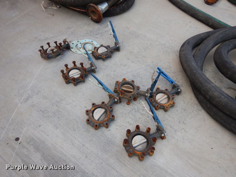 image for item GD9119 (18) sections of 4" water suction hose