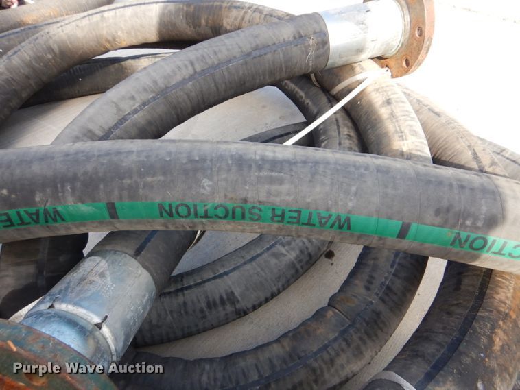 image for item GD9119 (18) sections of 4" water suction hose