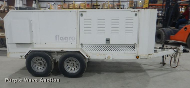 image for item GD9121 2008 Flagro heater trailer