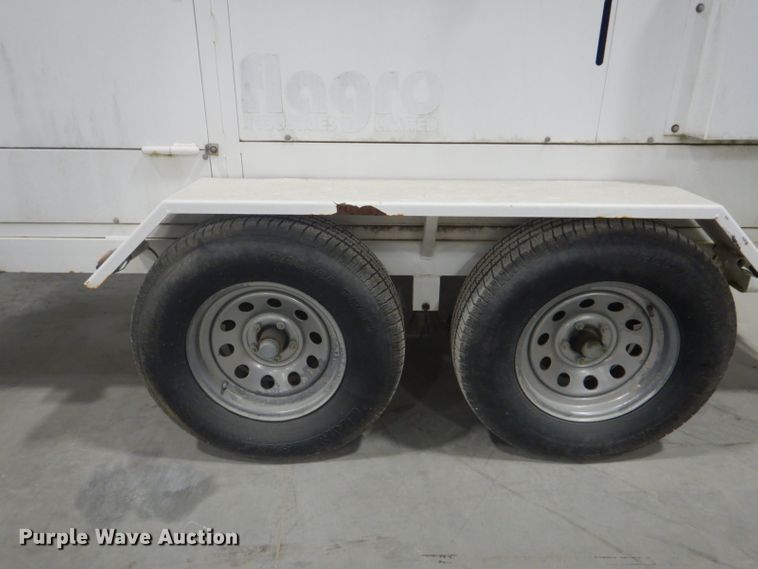 image for item GD9121 2008 Flagro heater trailer