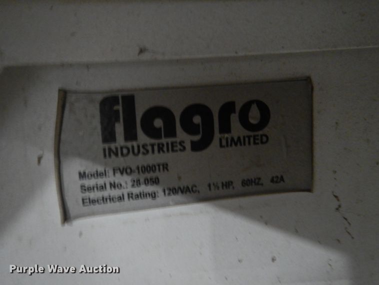 image for item GD9121 2008 Flagro heater trailer