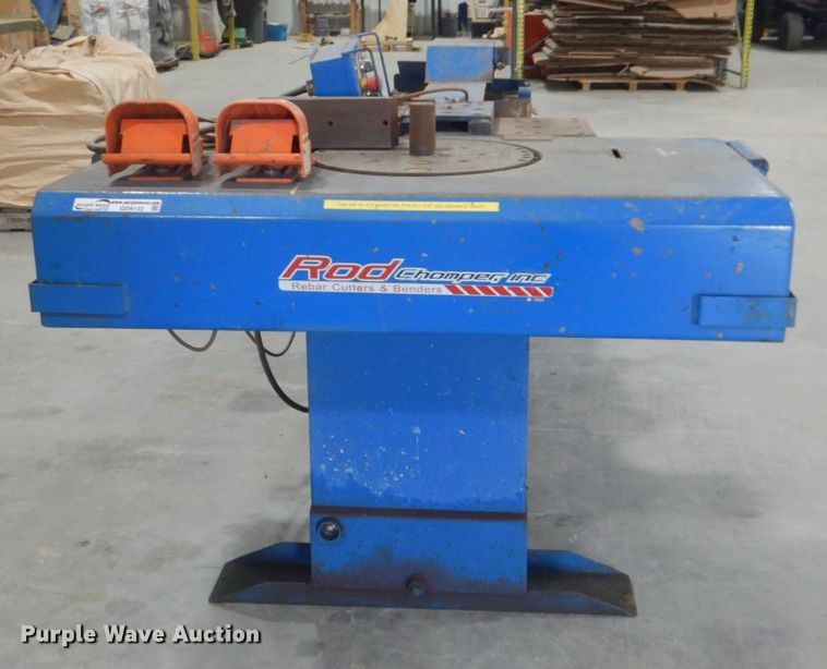 image for item GD9122 2013 Rod Chomper Inc. CBRE11D re-bar bender