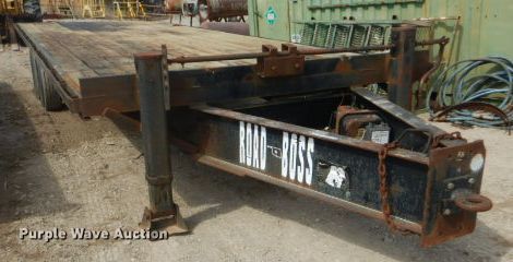image for item GD9129 2003 Road Boss equipment trailer