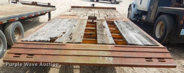 image for item GD9130 1986 Custom Trailer 9TT800 tilt deck equipment trailer