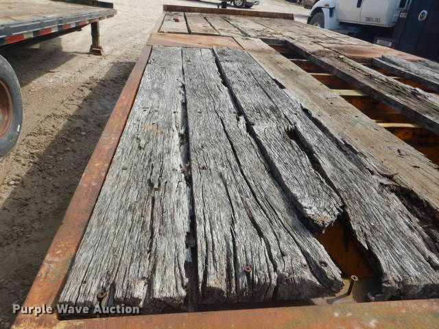 image for item GD9130 1986 Custom Trailer 9TT800 tilt deck equipment trailer