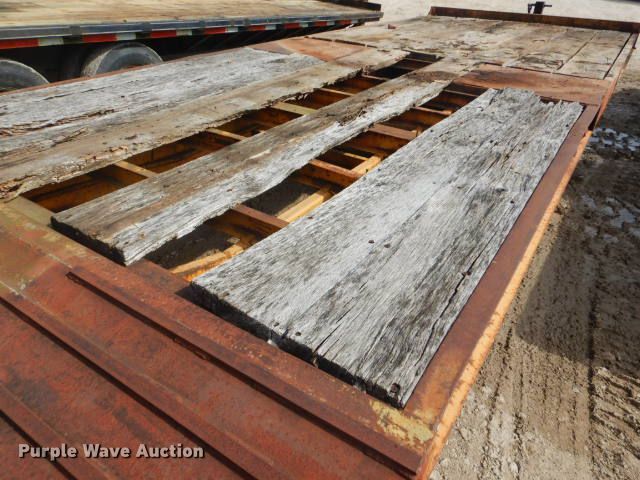 image for item GD9130 1986 Custom Trailer 9TT800 tilt deck equipment trailer