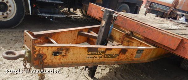 image for item GD9130 1986 Custom Trailer 9TT800 tilt deck equipment trailer