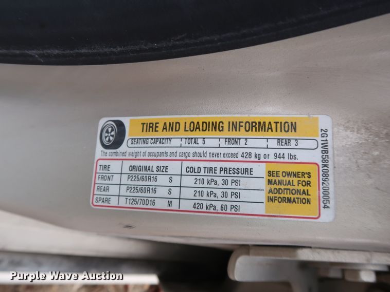 image for item GD9955 2008 Chevrolet Impala LS