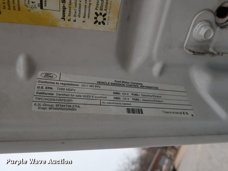 image for item GD9986 2011 Ford F350 Super Duty XL utility bed pickup truck