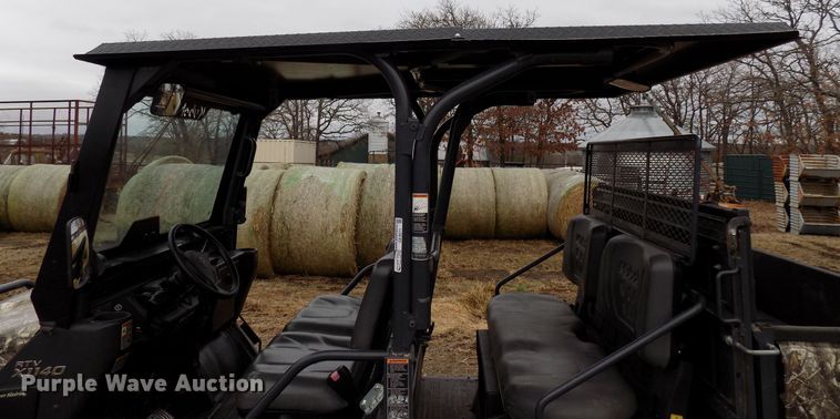 image for item GE9071 2015 Kubota RTVX1140 utility vehicle