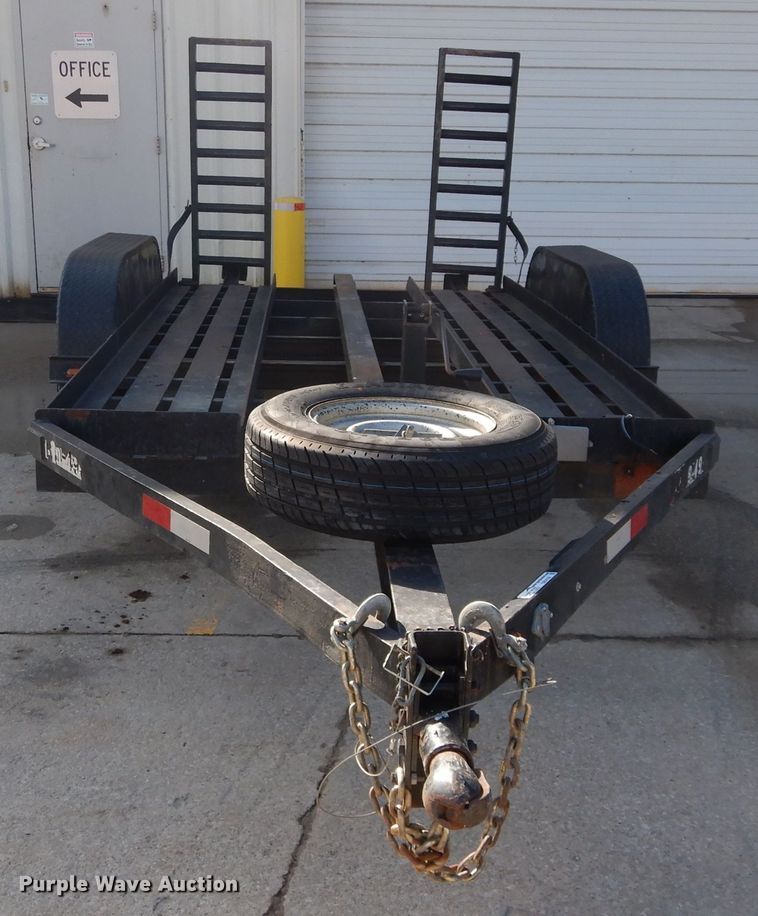 image for item GE9104 1979 shop built utility trailer
